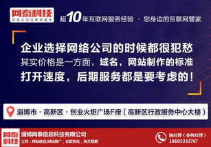 淄博响应式网站建设优选指南 聚焦临淄与网泰科技的网络代理服务